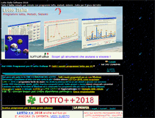 Tablet Screenshot of lottoitalia.com
